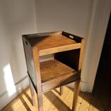 Solid wood side table - Louis XVI style