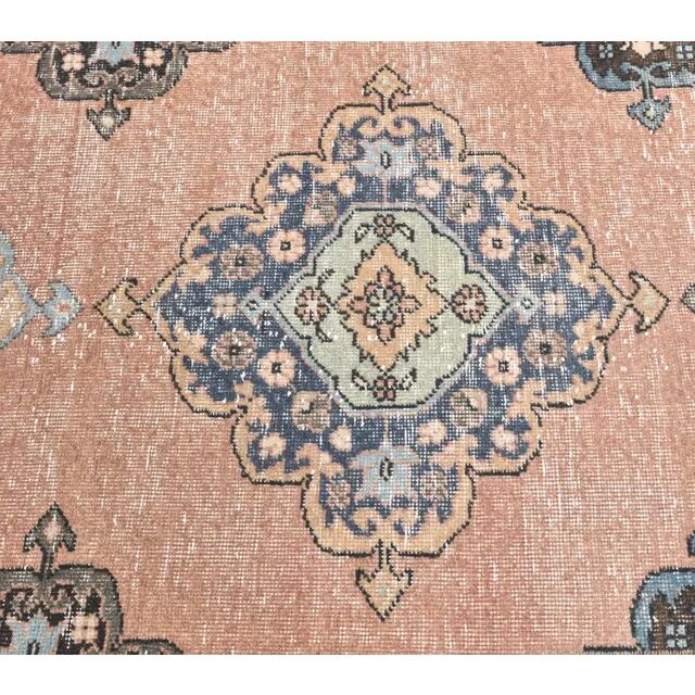 1970s Turkish Anatolian hand-knotted runner 75x333