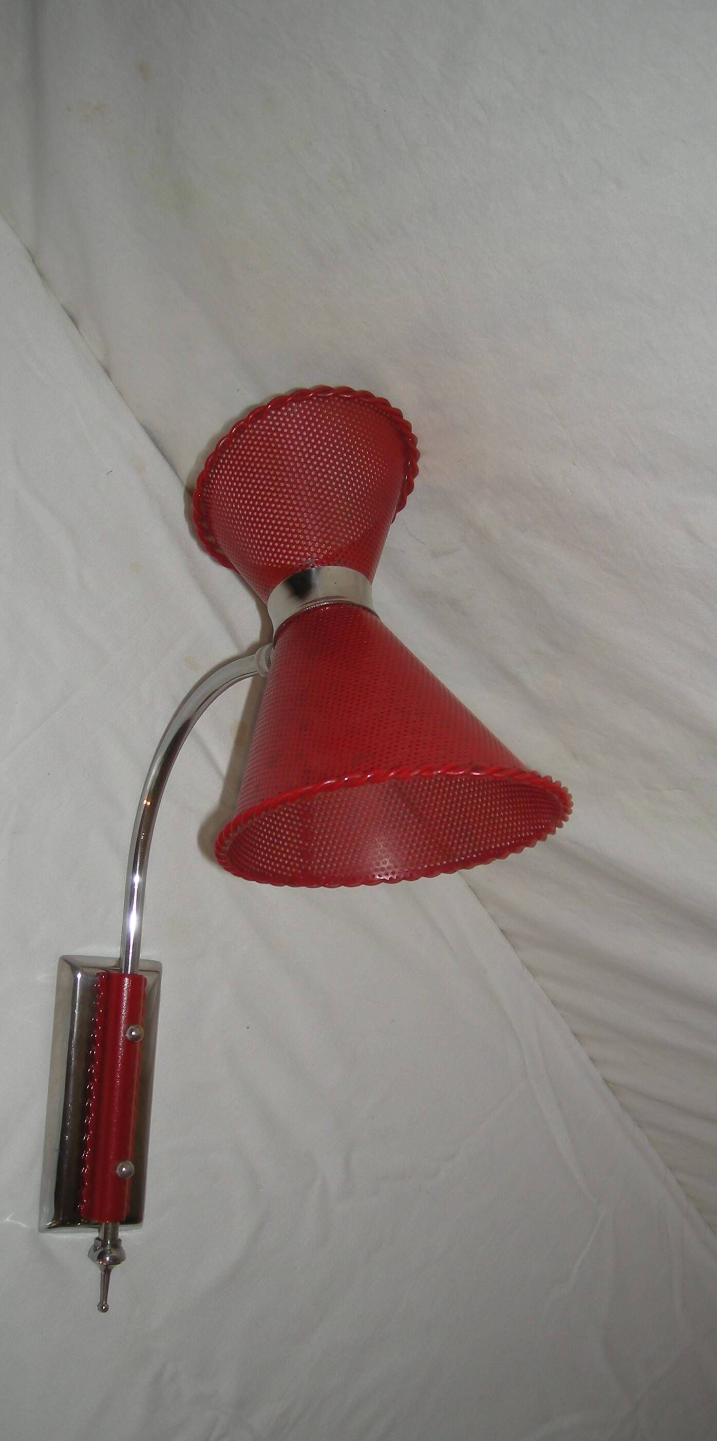 Diabolo wall light from the 50s