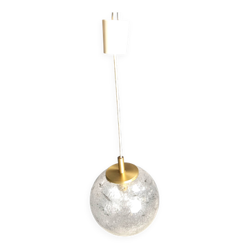 Suspension vintage globe par Doria Leuchten, 1960
