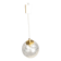 Suspension vintage globe par Doria Leuchten, 1960