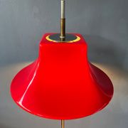 Lampadaire rouge Willem Hagoort