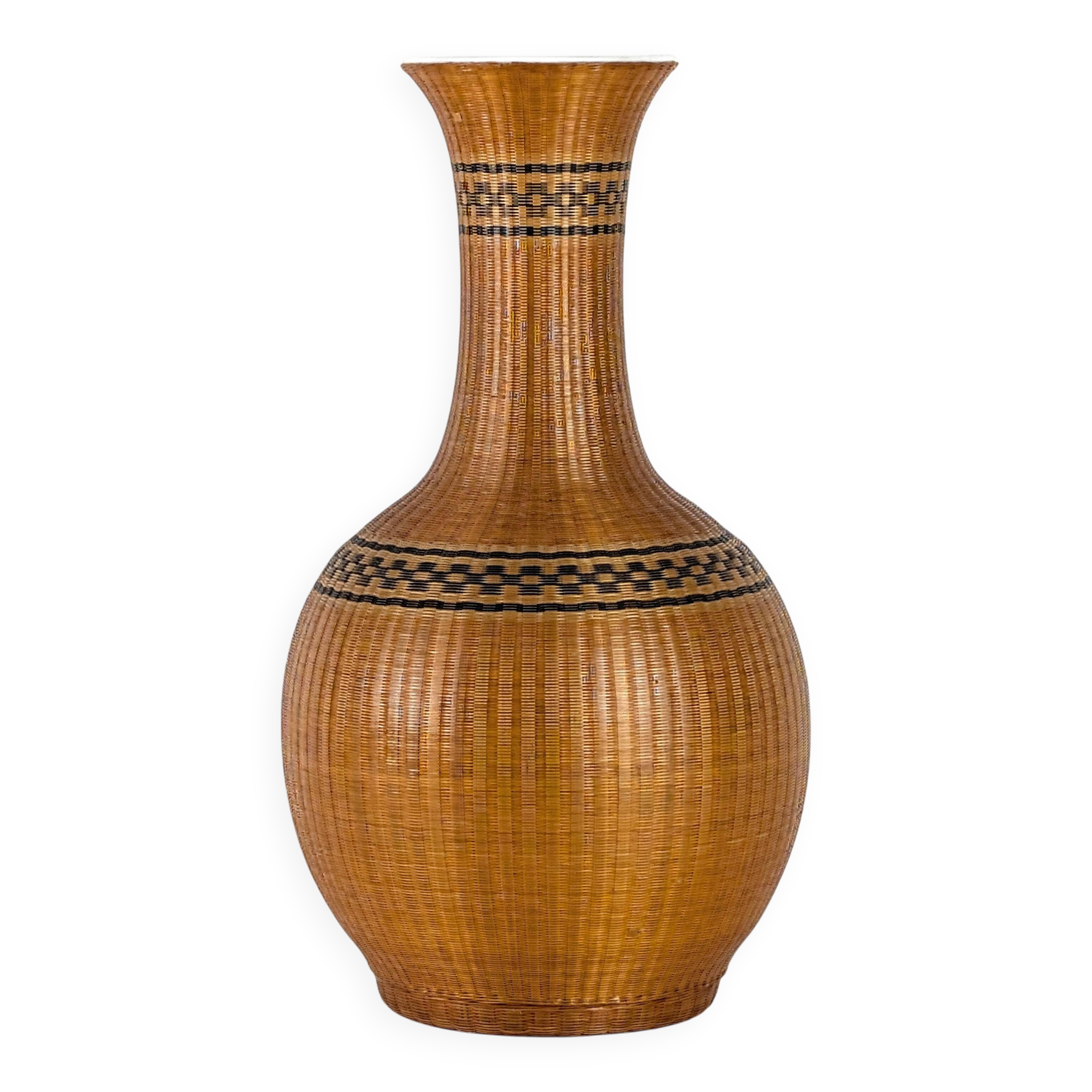 Chinese bamboo vase