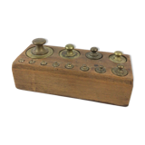 Brass weight series, complete