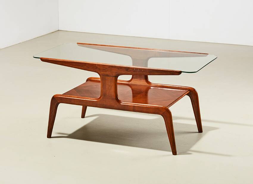 Gio Ponti Coffee Table for Domus Nova Italy 1950s