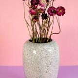 Vase with Terrazzo motif