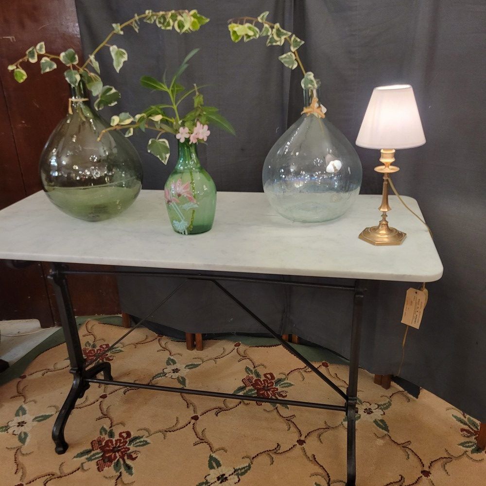 Marble bistro table