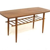 Table basse scandinave en teck, Suède, 1950
