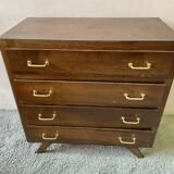 vintage dresser at 4. 1960s compass foot drawers