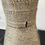 Glazed stoneware vase, 1960s-70s