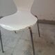 Lot de 4 chaises  Keith Haring d'Arne Jacobsen pour Firtz Hansen