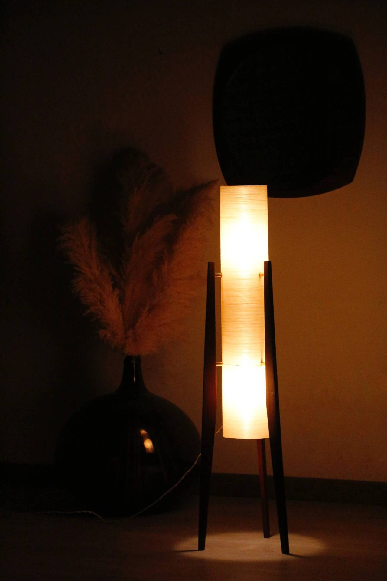 Rocket Lamp – Cream – 1960