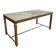 Marble coffee table in Louis XVI style