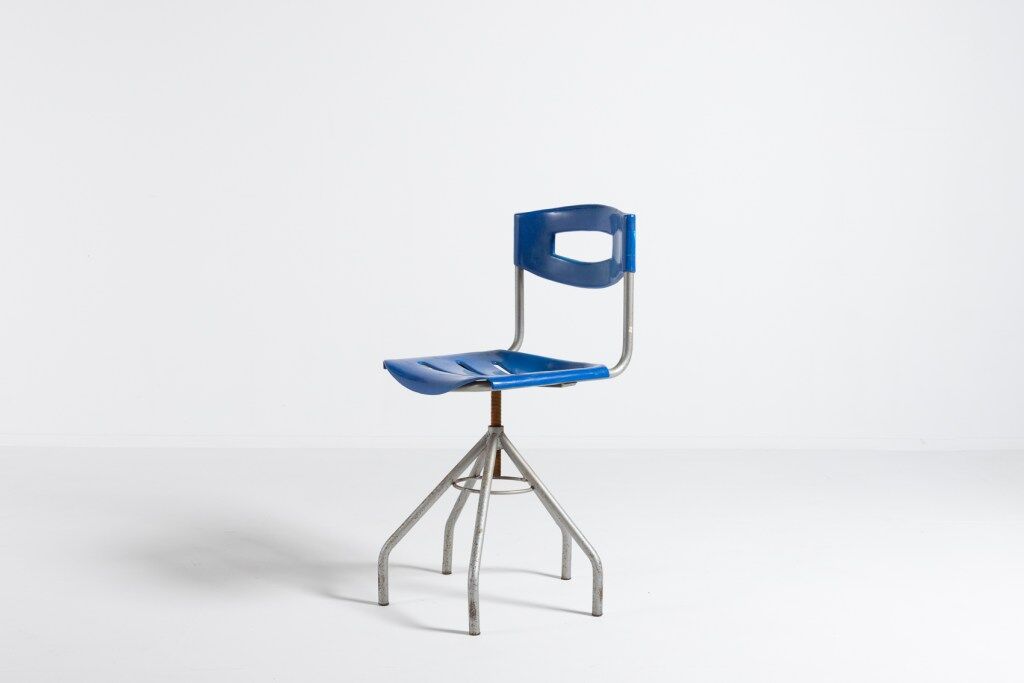 Vintage industrial stool