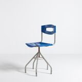 Tabouret industriel vintage