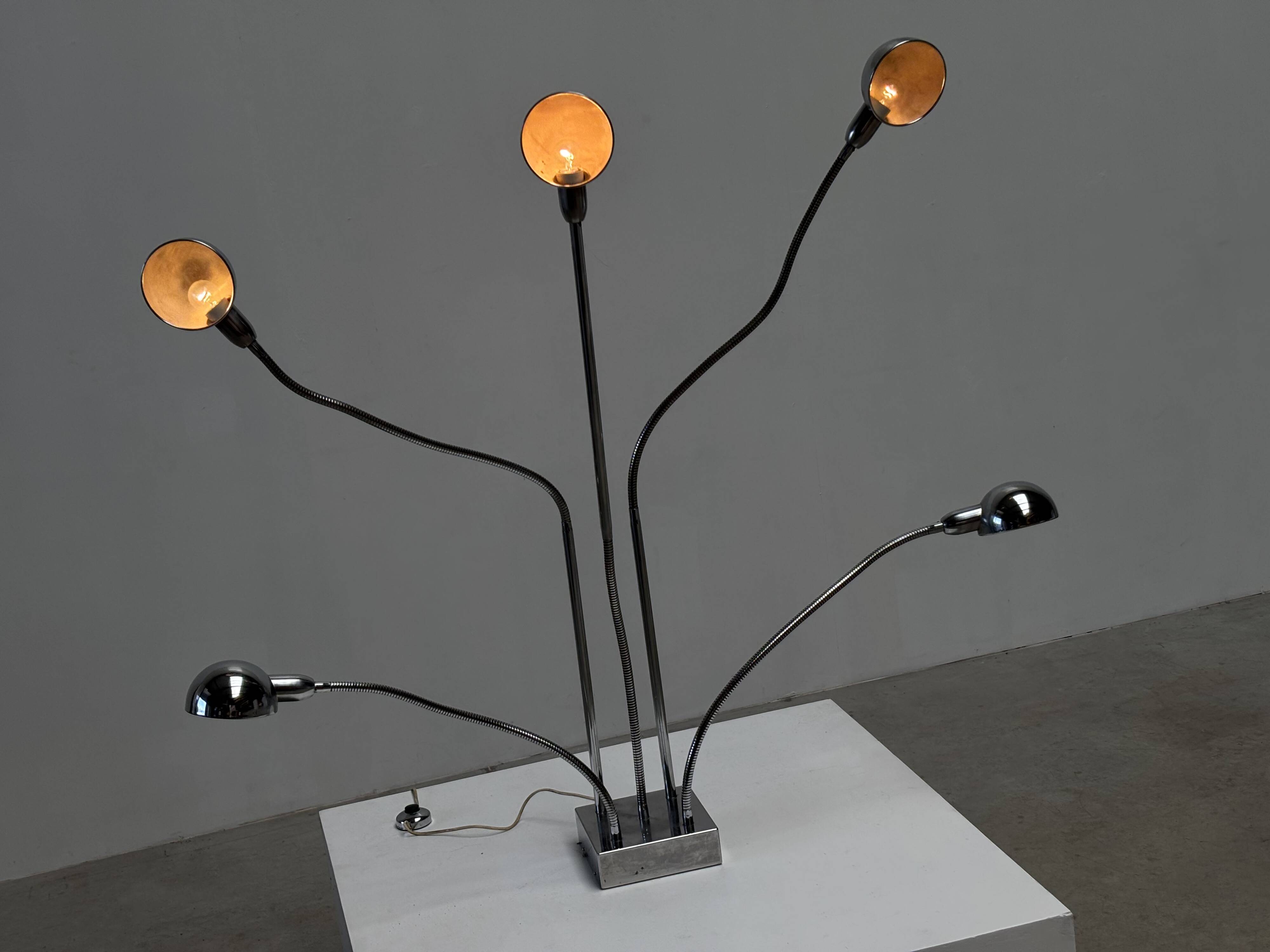 Hydra Floor Lamp by Pierre Folie for Jacques Charpentier