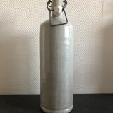 Grey glazed stoneware bottle