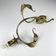 Brutalist metal wall lamp by Salvino Marsura, Italy, 1960s.