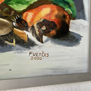 Peinture à l’huile aux fruits Fuentes