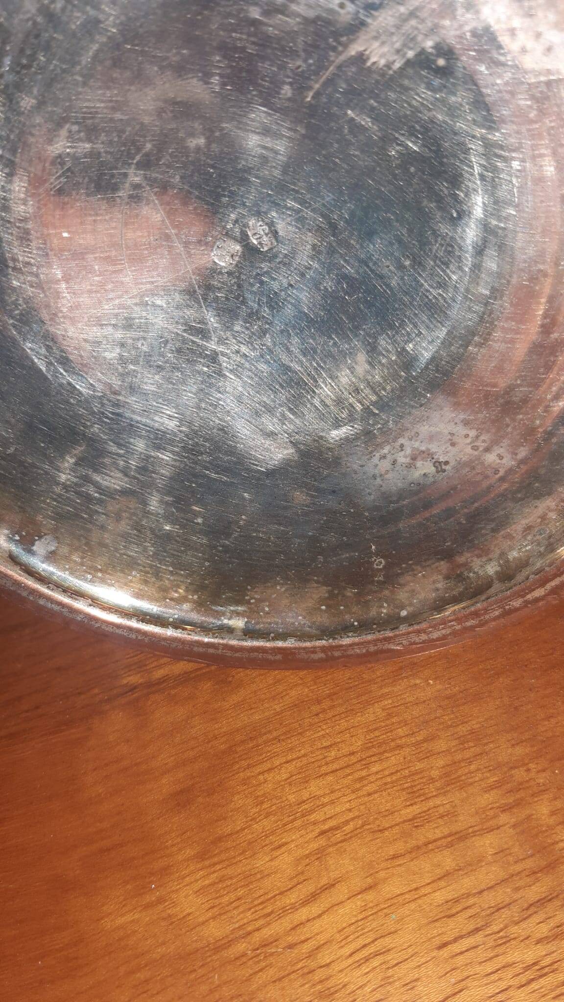 Set of two copper candlesticks from the early 20th century.