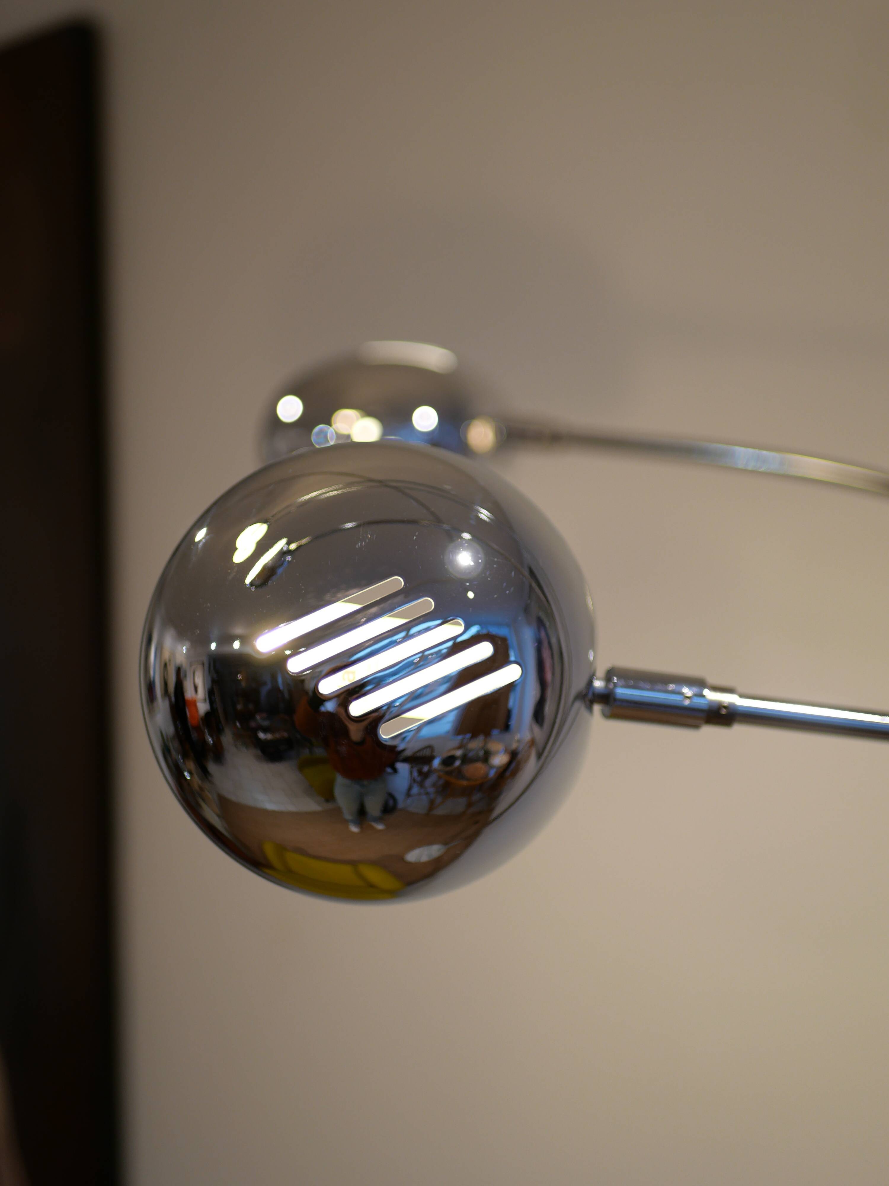 Lily of the valley floor lamp with 5 branches