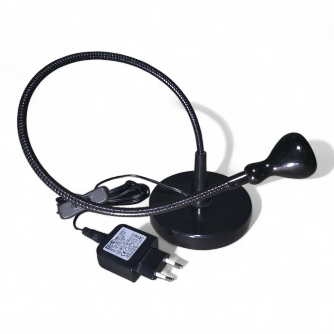 "jansjö" black desk lamp ikea vintage - minimalist design