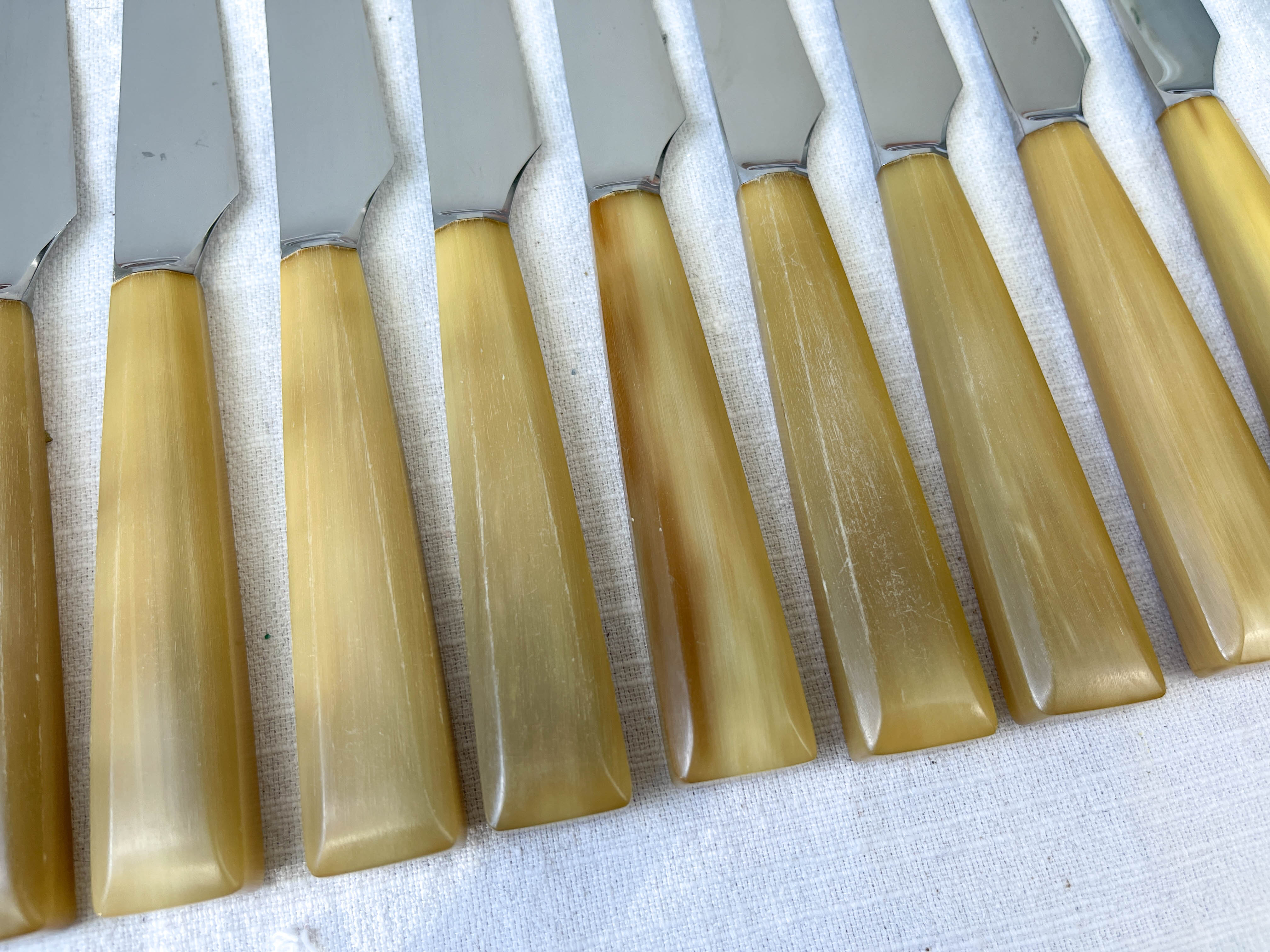 12 vintage nogent knives