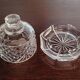 Cut crystal butter dish - Superb shine