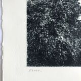 Nicole Bouharmont, Parc de Sceaux i, 2003-16. pointe sèche signée au crayon