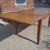 Scandinavian solid oak table from the 1960s-70s.