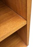 Vintage large teak bookcase Danish design from the 60s