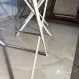 Bistro-style folding garden furniture set – table and 3 chairs