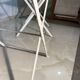 Salon de jardin pliant style bistrot – table et 3 chaises