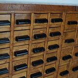 Dutch Beech / Pine Industrial Apothecary / Workshop Cabinet, circa 1950s