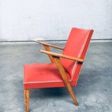 Set of Dutch Lounge Chairs, 1950s