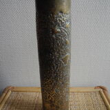 Vase socket engraved art trenches ww1 trench art