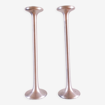 Pair of candle holders design Carl Ojerstam