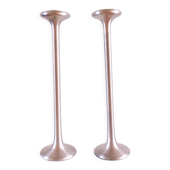 Pair of candle holders design Carl Ojerstam