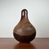 Vase calebasse en poterie d'atelier allemand du milieu du siècle de Cornelsen Kindermann Keramik, années 1960
