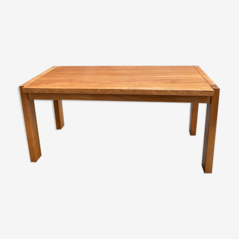 Elm table with extensions "Maison Regain"