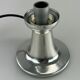60s 70s table lamp bedside lamp chrome Doria glass space age design
