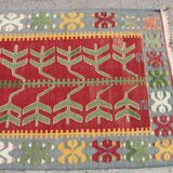 Handmade Small area kilim rug