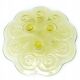 K4R Huta Józefina Assiette Citron ART DÉCO