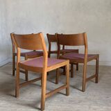 Danish vintage chairs by Borge Mogenson