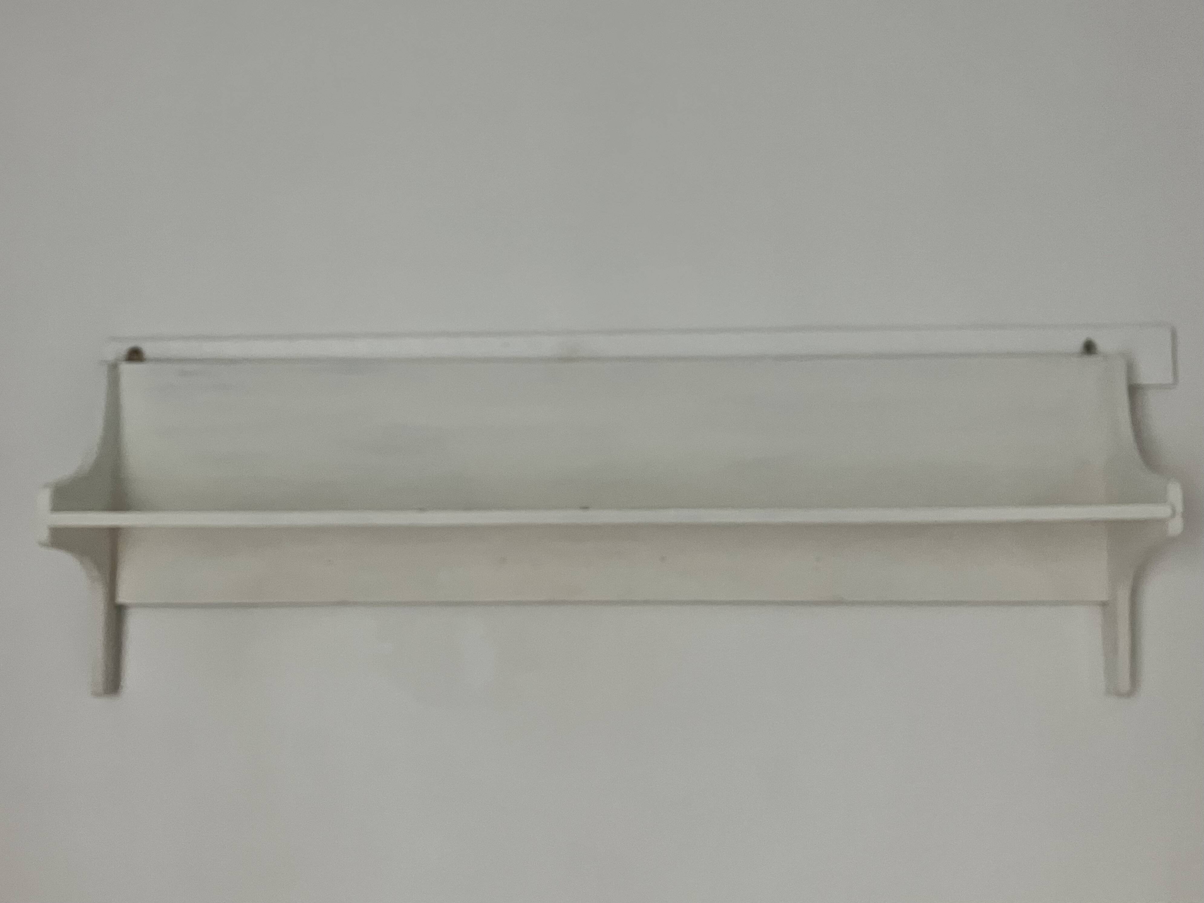Large kitchen wall shelf