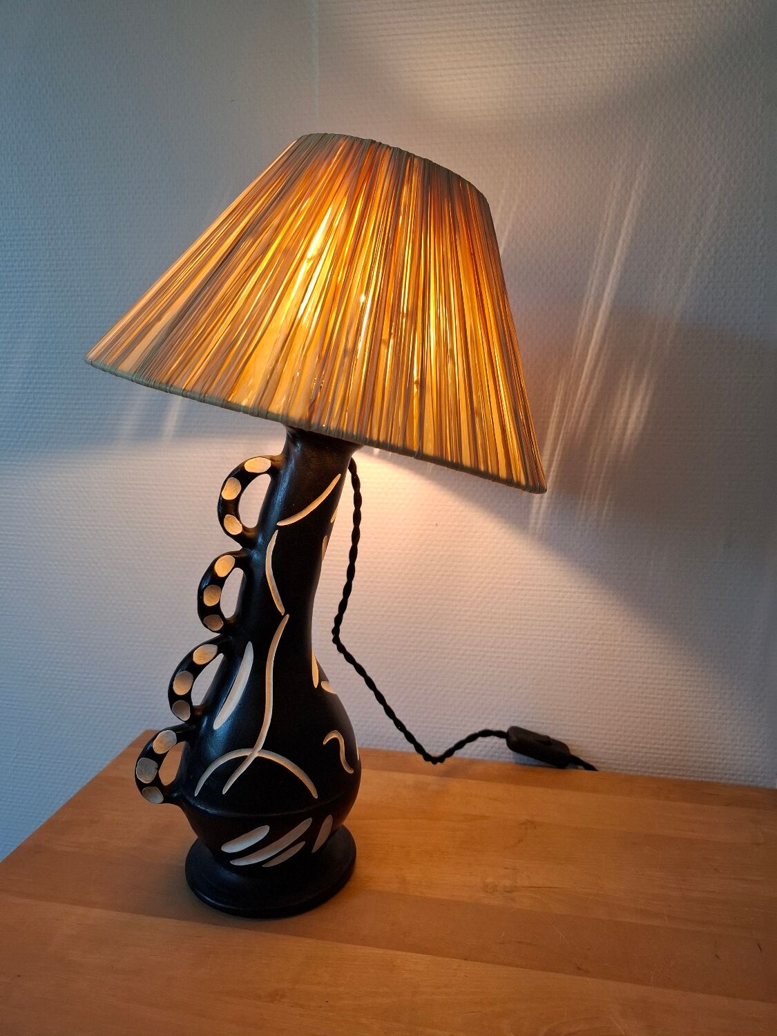 Vintage ceramic lamp