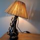 Lampe en céramique vintage