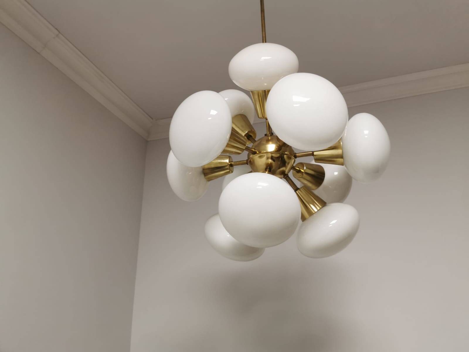 Sputnik Chandelier from Kamenický Šenov