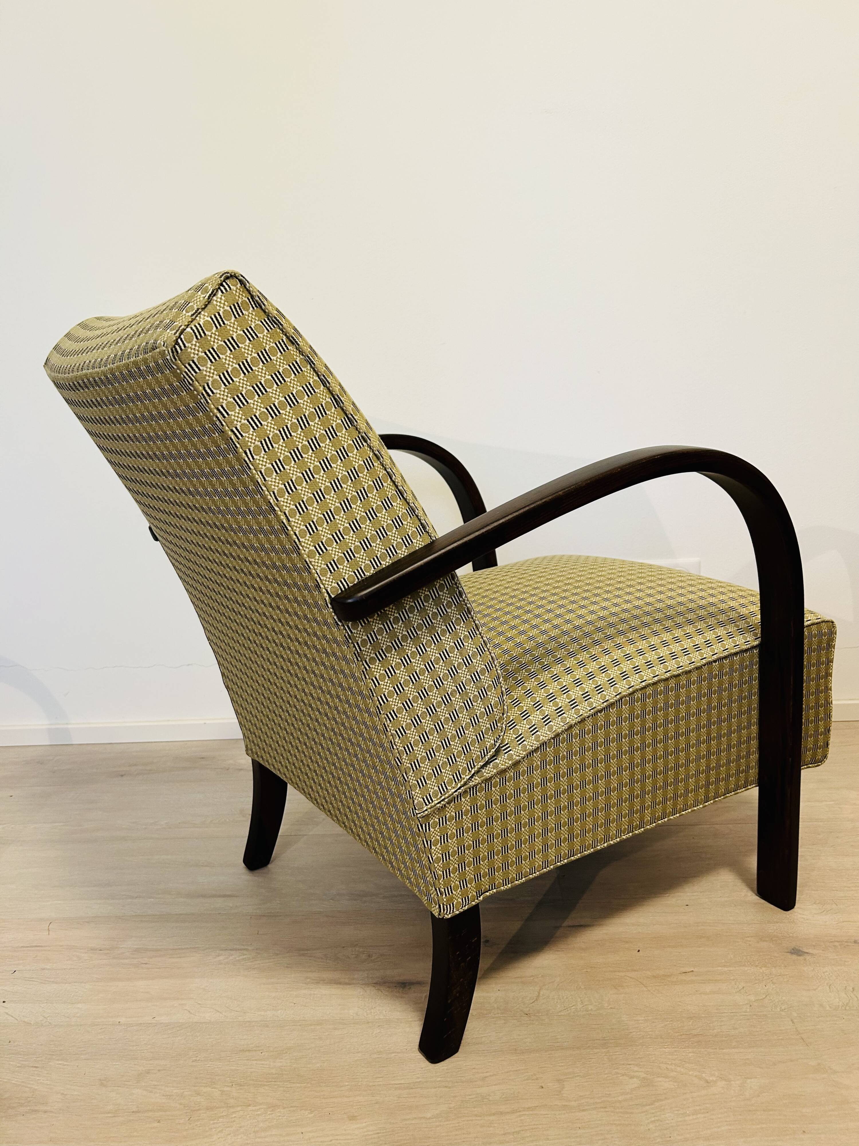 Fully Restored Thonet Lounge Armchair 1950's