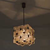 Pyramid chandelier by Jaroslav Bejvl for Preciosa, Kamenicky Senov 1967